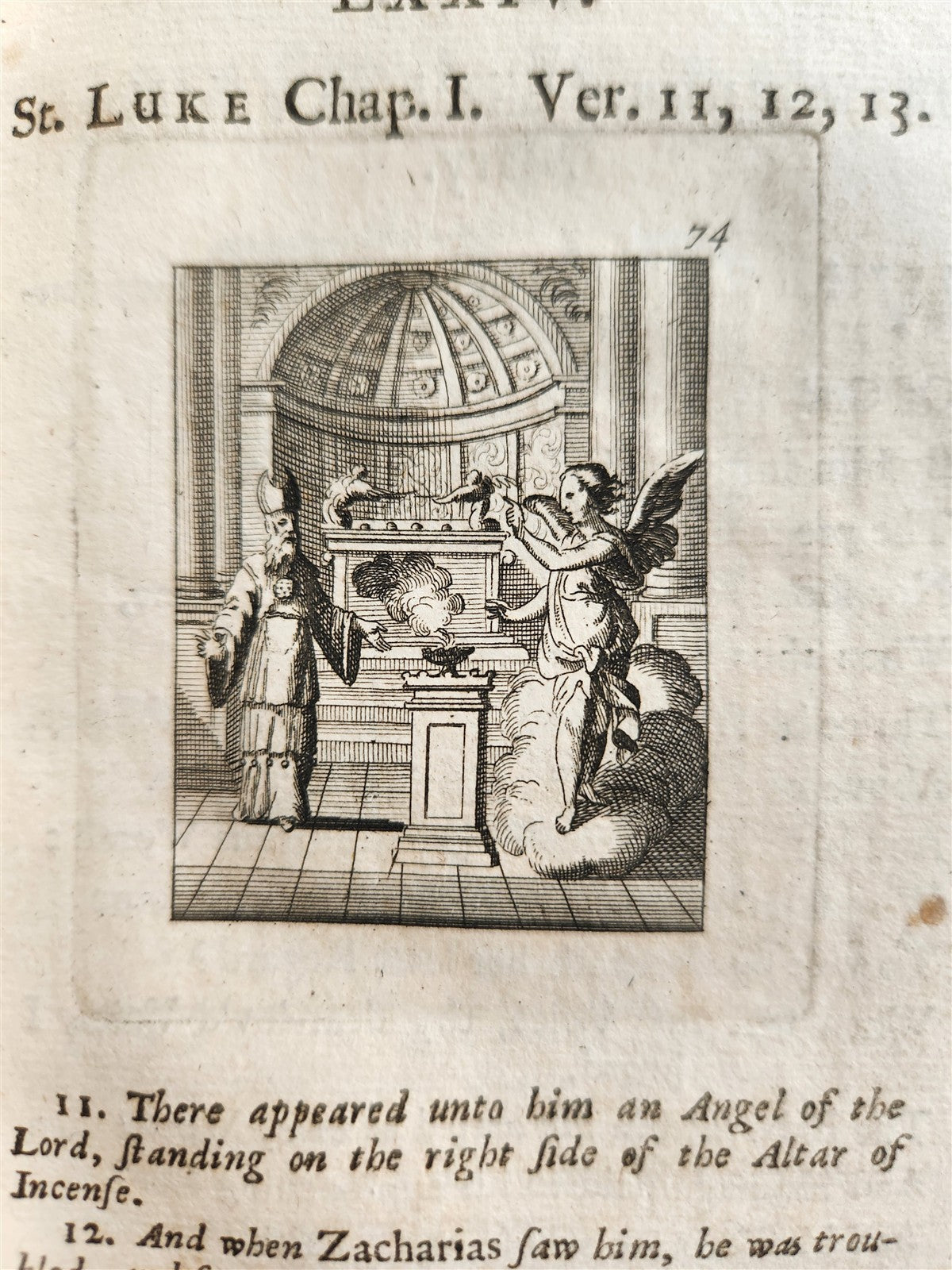 1717 HISTORY of NEW TESTAMENT in ENGLISH antique ILLUSTRATED by J. STURT bible
