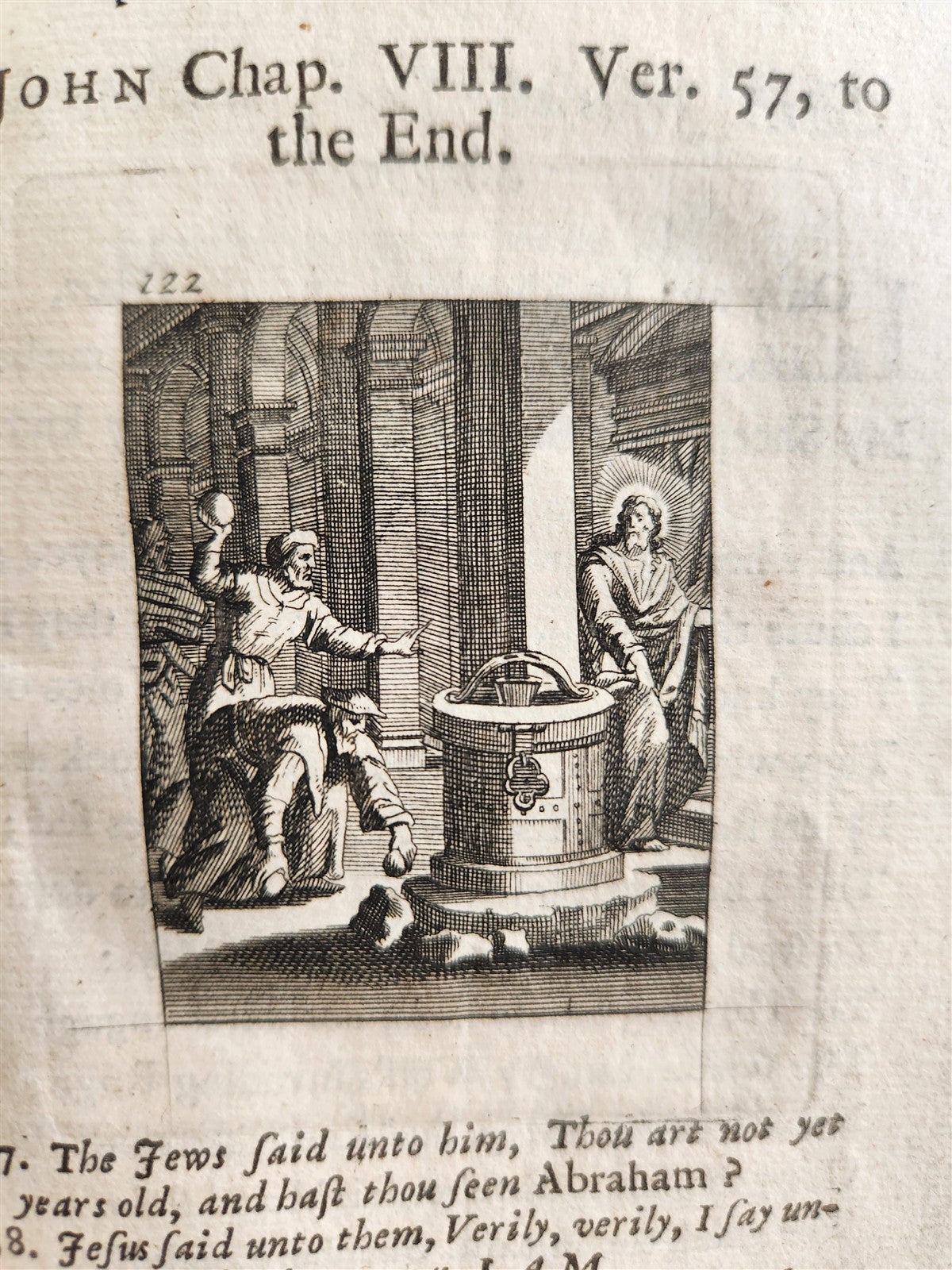1717 HISTORY of NEW TESTAMENT in ENGLISH antique ILLUSTRATED by J. STURT bible