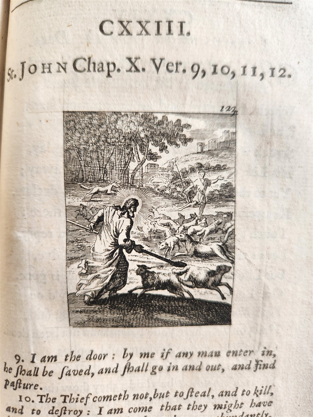 1717 HISTORY of NEW TESTAMENT in ENGLISH antique ILLUSTRATED by J. STURT bible