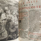 1687 BREVIARIUM in LATIN antique ILLUSTRATED Breviaire tire du romain