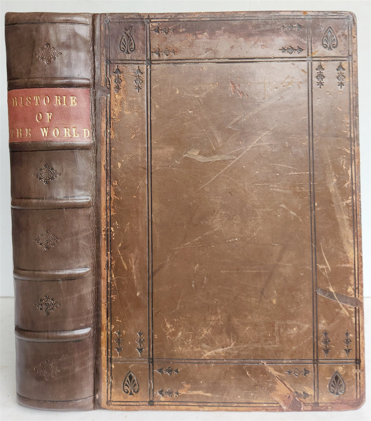1666 HISTORY of the WORLD by WALTER RALEIGH antique ILLUSTRATED w/8 MAPS English
