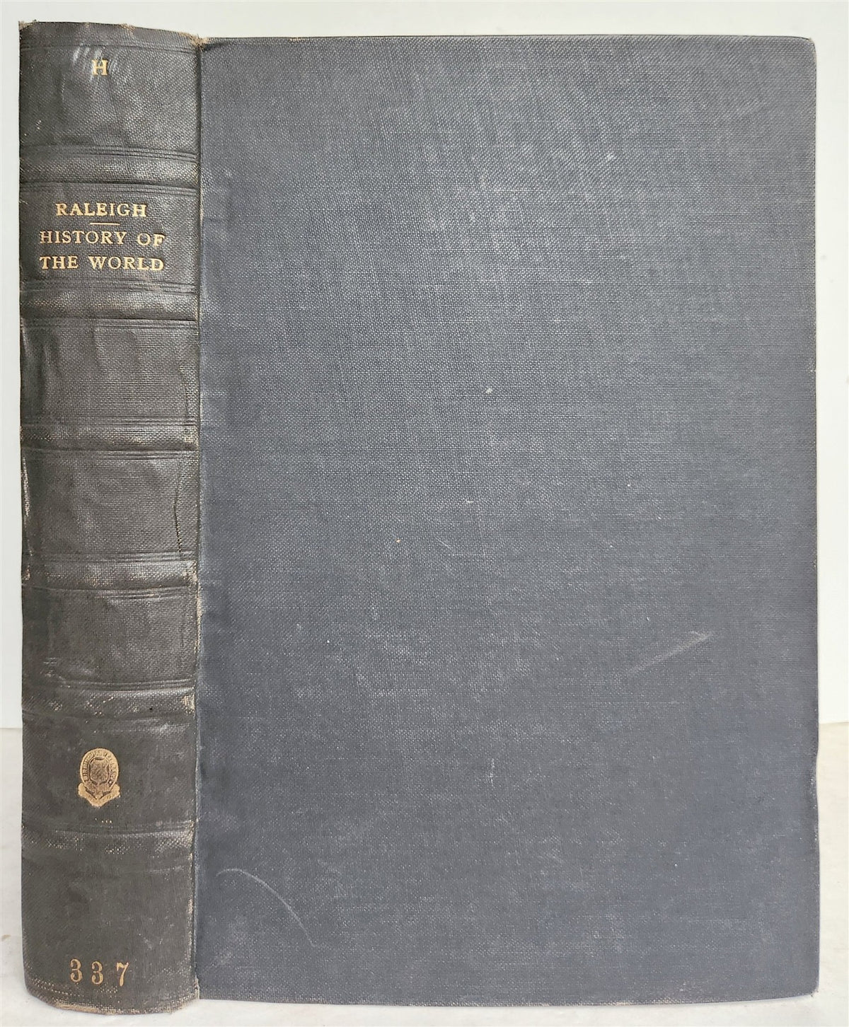 1677 HISTORY of the WORLD by WALTER RALEIGH antique ILLUSTRATED w/8 MAPS English