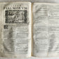 1688 BIBLE in LATIN ILLUSTRATED FOLIO 17th century ANTIQUE printed in VENICE