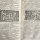 1688 BIBLE in LATIN ILLUSTRATED FOLIO 17th century ANTIQUE printed in VENICE