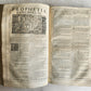 1688 BIBLE in LATIN ILLUSTRATED FOLIO 17th century ANTIQUE printed in VENICE