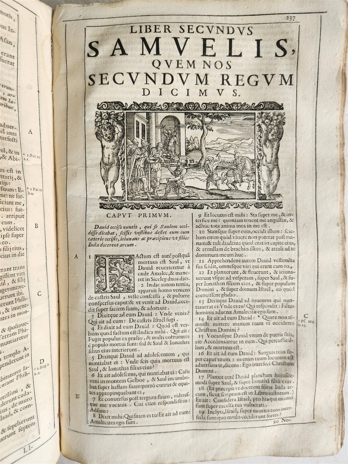 1688 BIBLE in LATIN ILLUSTRATED FOLIO 17th century ANTIQUE printed in VENICE