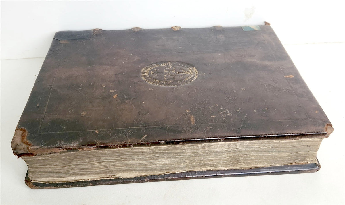 1600s PROCESSIONALE 17th century ANTIQUE music notes ANTIPHONAL