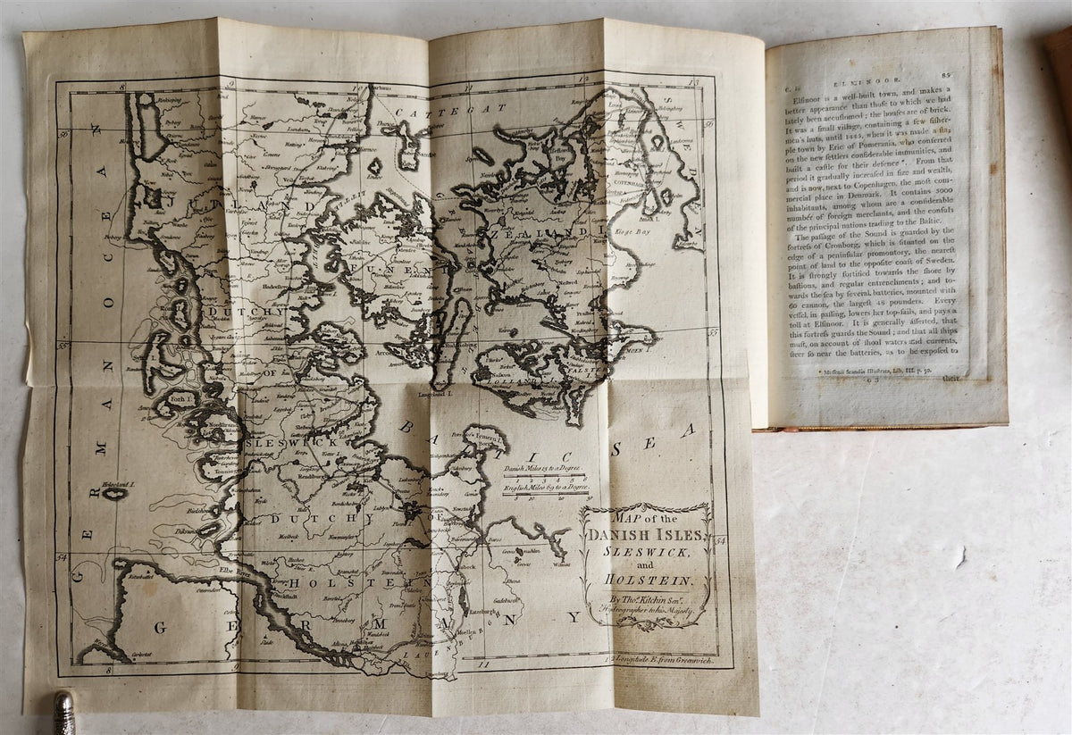 1802 TRAVELS in POLAND RUSSIA SWEDEN & DENMARK antique 5 VOLS W.COXE ILLUSTRATED