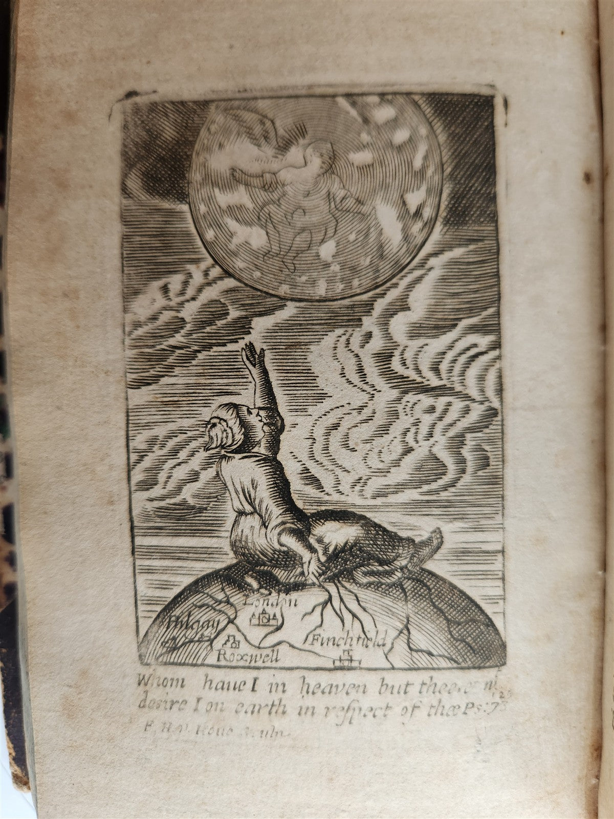 1736 EMBLEMS Divine and Moral by Francis Quarles antique FULLY ILLUSTRATED