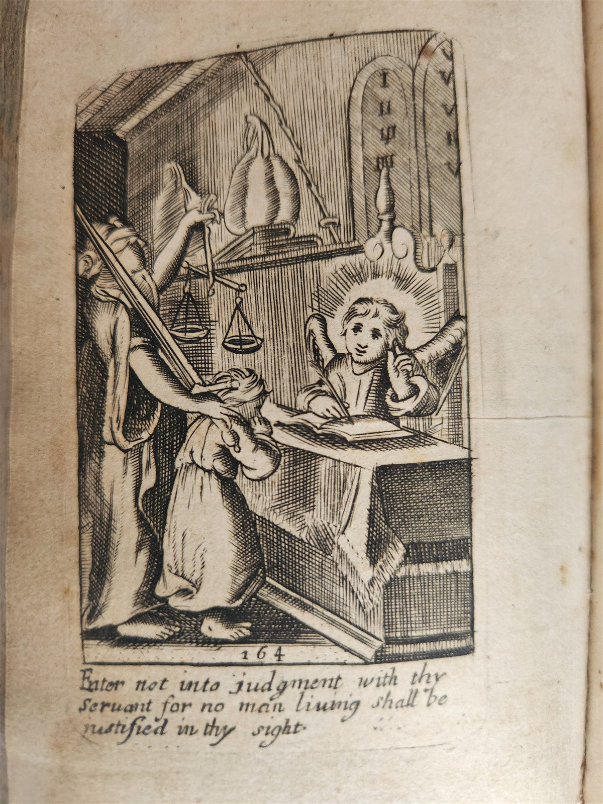 1736 EMBLEMS Divine and Moral by Francis Quarles antique FULLY ILLUSTRATED