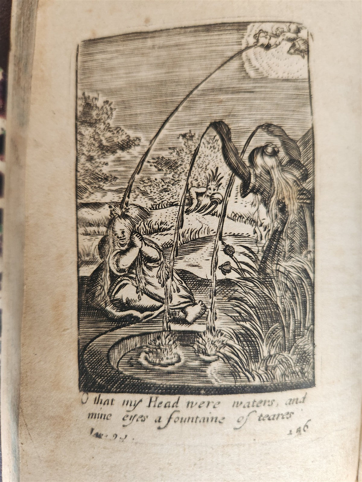 1736 EMBLEMS Divine and Moral by Francis Quarles antique FULLY ILLUSTRATED