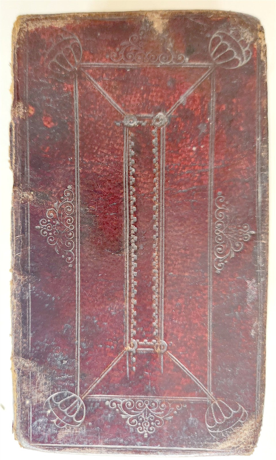 1658 BIBLE in ENGLISH OLD & NEW TESTAMENT antique ORIGINAL BINDING pocket size