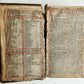 1658 BIBLE in ENGLISH OLD & NEW TESTAMENT antique ORIGINAL BINDING pocket size