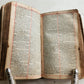 1658 BIBLE in ENGLISH OLD & NEW TESTAMENT antique ORIGINAL BINDING pocket size