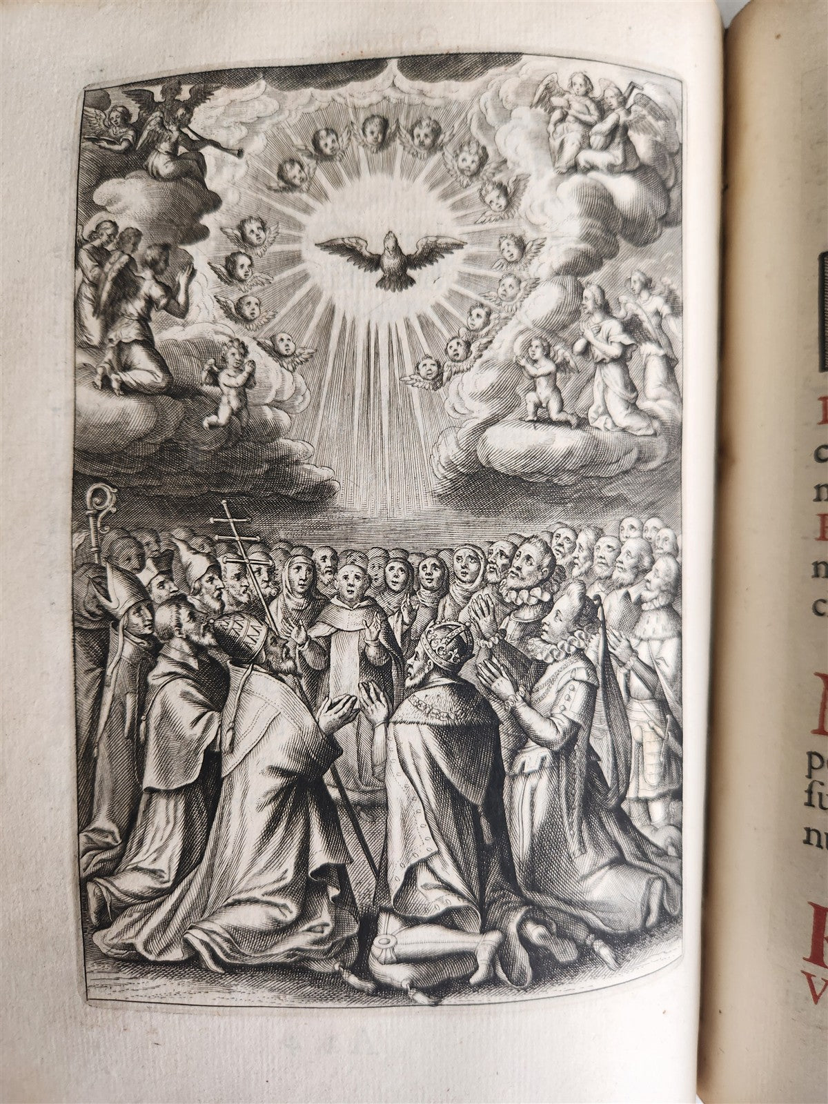 1652 PSALMS & PRAYERS DEDICATED to VIRGIN MARY antique PLANTIN PRESS
