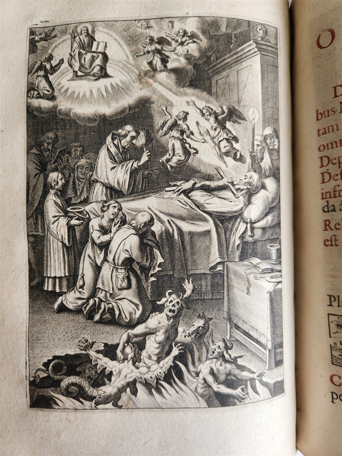 1652 PSALMS & PRAYERS DEDICATED to VIRGIN MARY antique PLANTIN PRESS