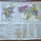 1820s MAP of TURKEY in EUROPE and ASIA - OTTOMAN EMPIRE antique