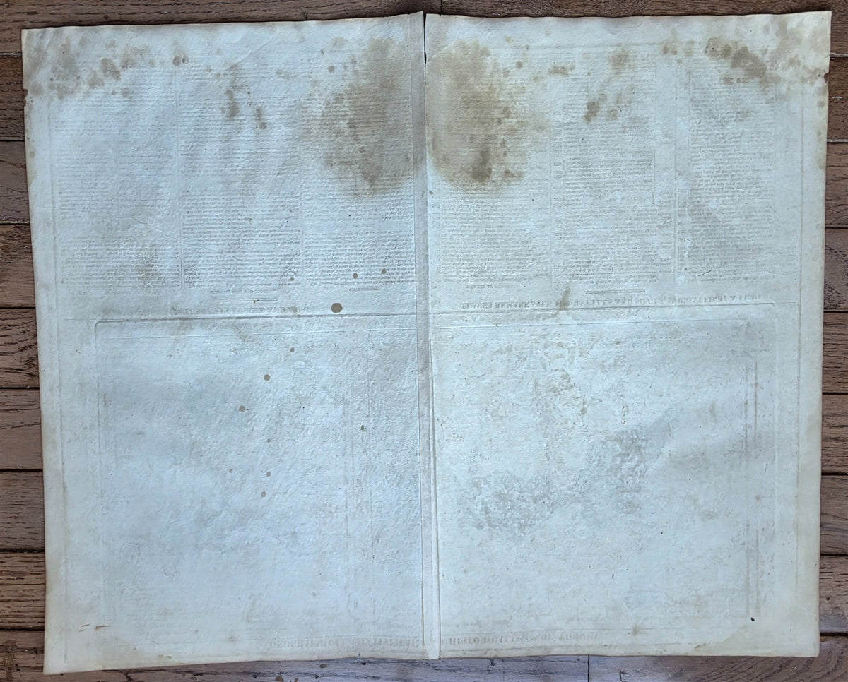 1820s MAP of TURKEY in EUROPE and ASIA - OTTOMAN EMPIRE antique