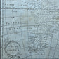 late 1700 - 1800s LOT of 4 MAPS of SOUTH AMERICA antique