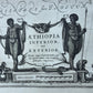 1640s ETHIOPIA SOUTHERN AFRICA antique MAP Aethiopia by Willem Janszoon Blaeu