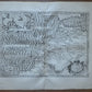 1636 AFRICA KINGDOMS of FEZ & MOROCCO antique MAP by GERARD MERCATOR