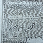 1636 AFRICA KINGDOMS of FEZ & MOROCCO antique MAP by GERARD MERCATOR