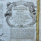 1760s UNITED KINGDOM antique MAP of REDNORSHIRE & BRECKNOCKSHIRE in WALES
