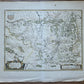 1639 MAP of GERMANY POLAND LUSATIA by JANSSON antique AUTHENTIC hand colored