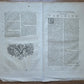 1639 MAP of GERMANY POLAND LUSATIA by JANSSON antique AUTHENTIC hand colored