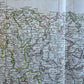 1771 MAP of FRANCE antique CARTE des GOUVERNEMENIS de LORRAINE et D'ALSACE
