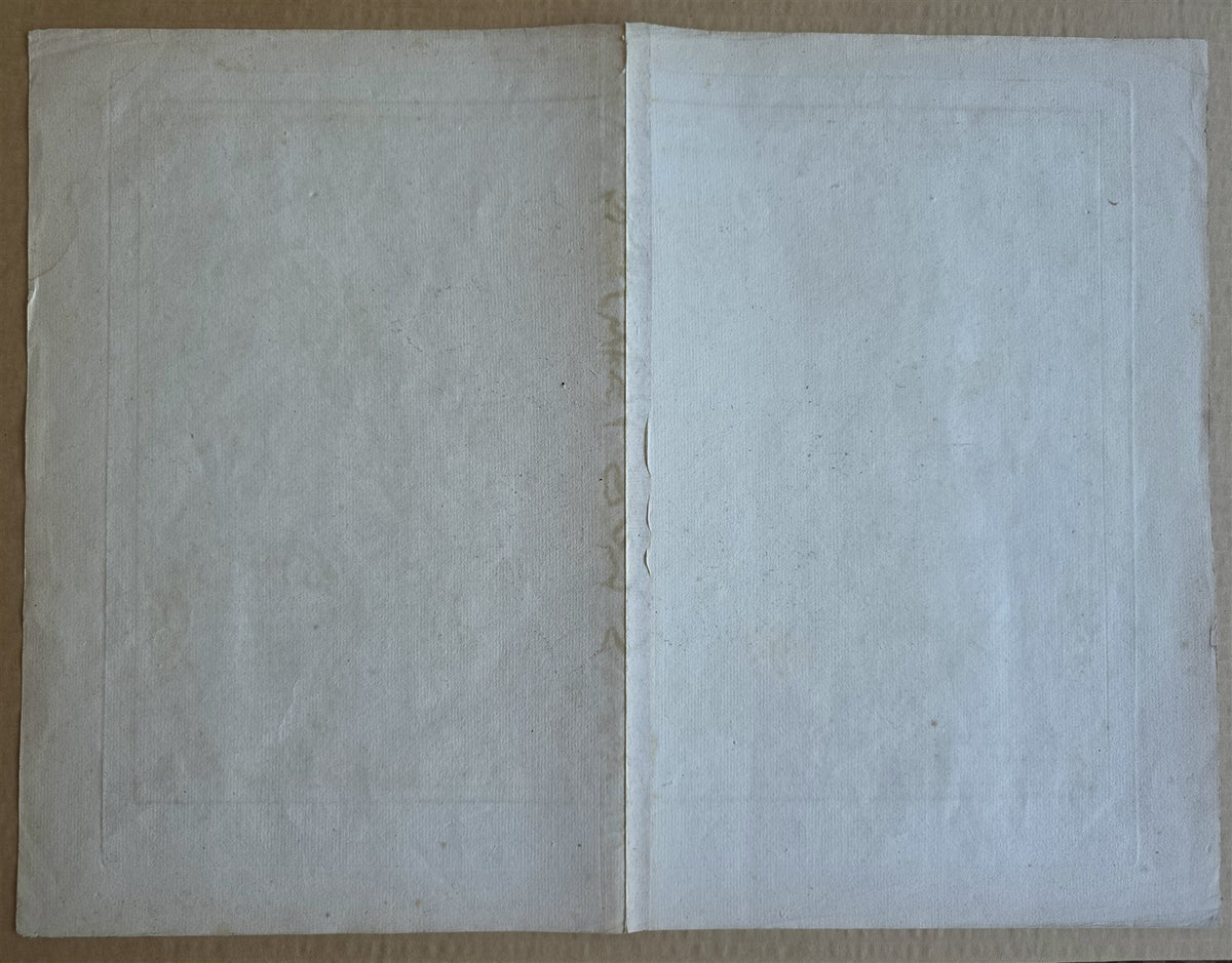 1771 MAP of FRANCE antique CARTE des GOUVERNEMENIS de LORRAINE et D'ALSACE