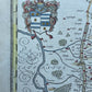 1640s ERBACH GERMANY antique MAP ERPACH COMITATUS by Willem Blaeu