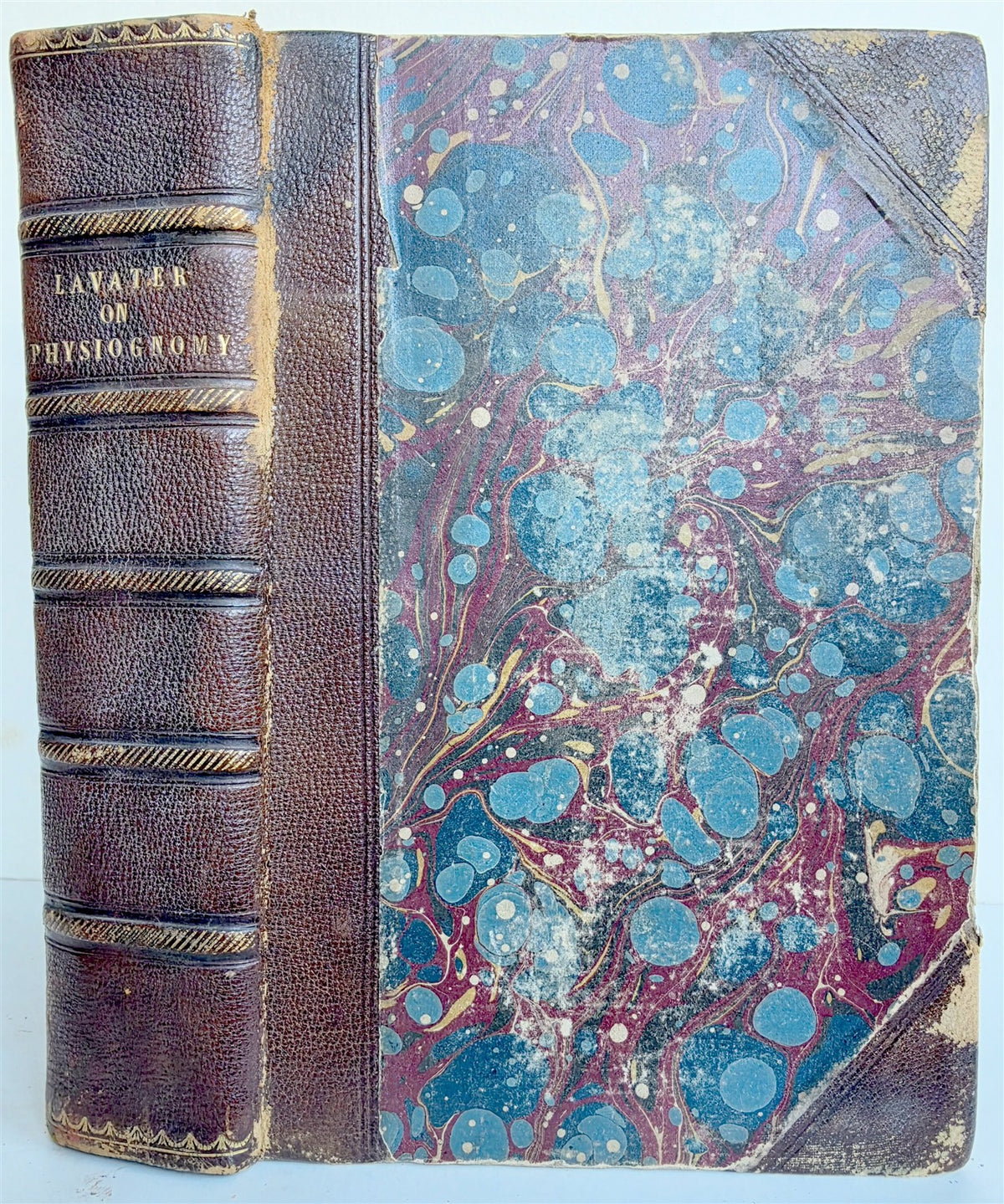 1850 ESSAYS of PHYSIOGNOMY by JOHN CASPAR LAVATER antique ILLUSTRATED