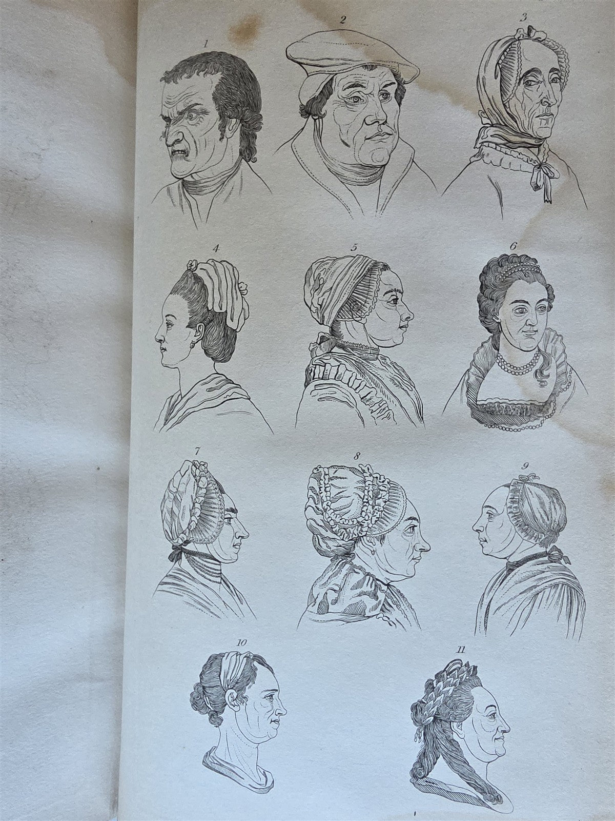 1850 ESSAYS of PHYSIOGNOMY by JOHN CASPAR LAVATER antique ILLUSTRATED
