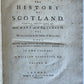 1759 HISTORY OF SCOTLAND by W. ROBERTSON antique 2 VOLUMES