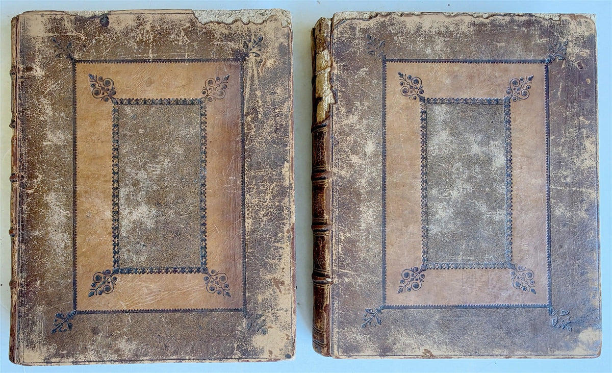1759 HISTORY OF SCOTLAND by W. ROBERTSON antique 2 VOLUMES