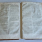 1759 BIBLE in FRENCH antique MASSIVE FOLIO Old & New Testament