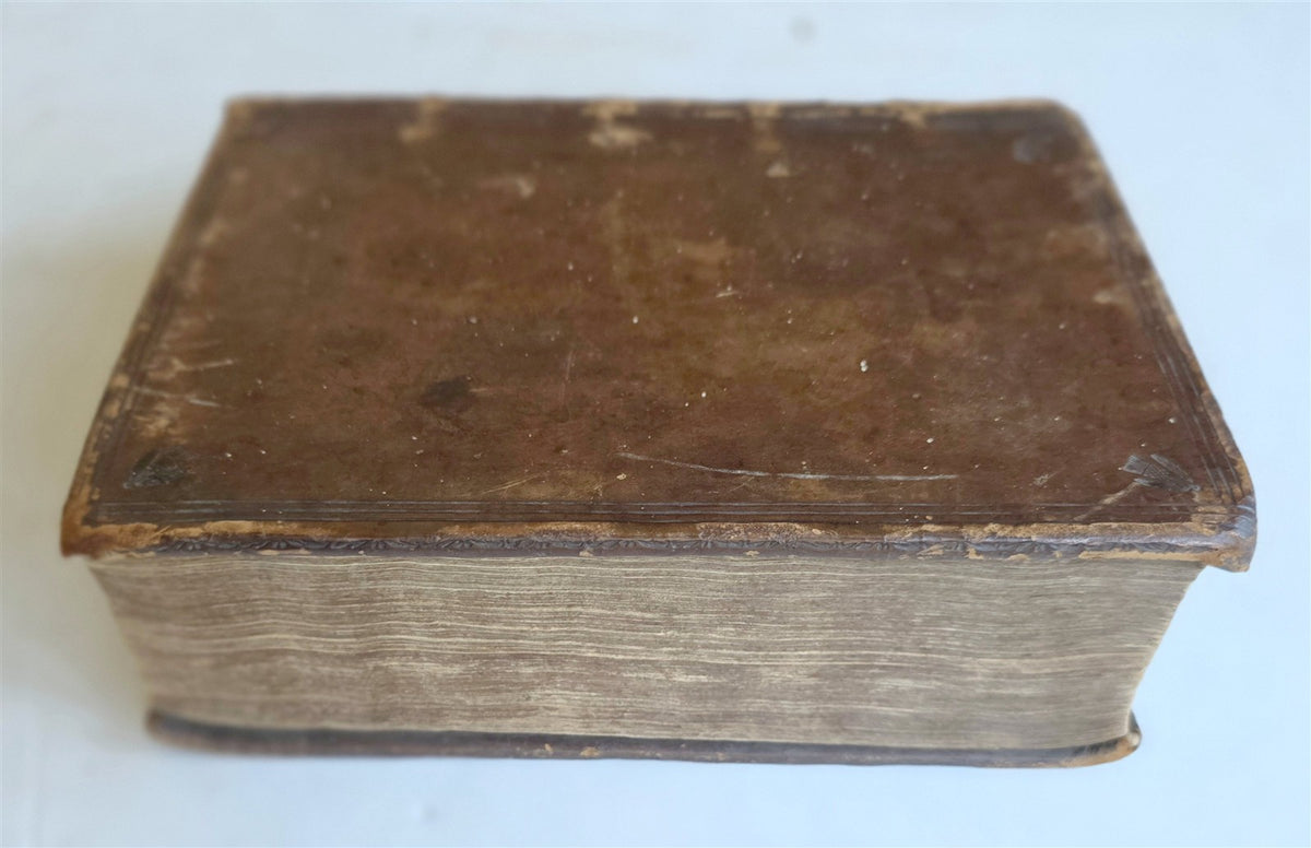 1661 ROMAN HISTORY by Thomas Godwyn antique w/ MOSES & ARON in ENGLISH