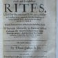 1661 ROMAN HISTORY by Thomas Godwyn antique w/ MOSES & ARON in ENGLISH