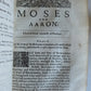 1661 ROMAN HISTORY by Thomas Godwyn antique w/ MOSES & ARON in ENGLISH