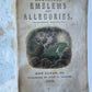 1850 EMBLEMATA ILLUSTRATED RELIGIOUS EMBLEMS antique