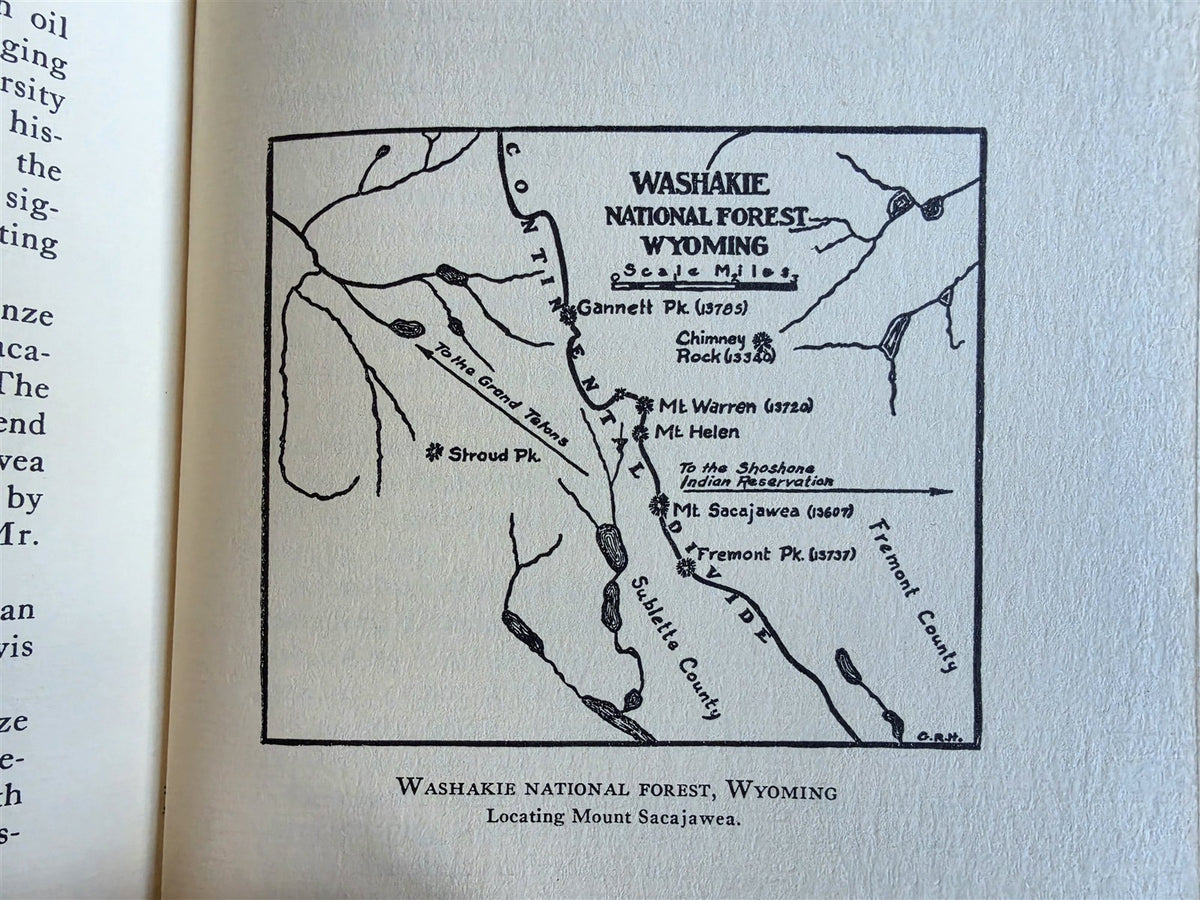 1967 SACAJAWEA A GUIDE & INTERPRETER of the LEWIS & CLARK EXPEDITION illustrated