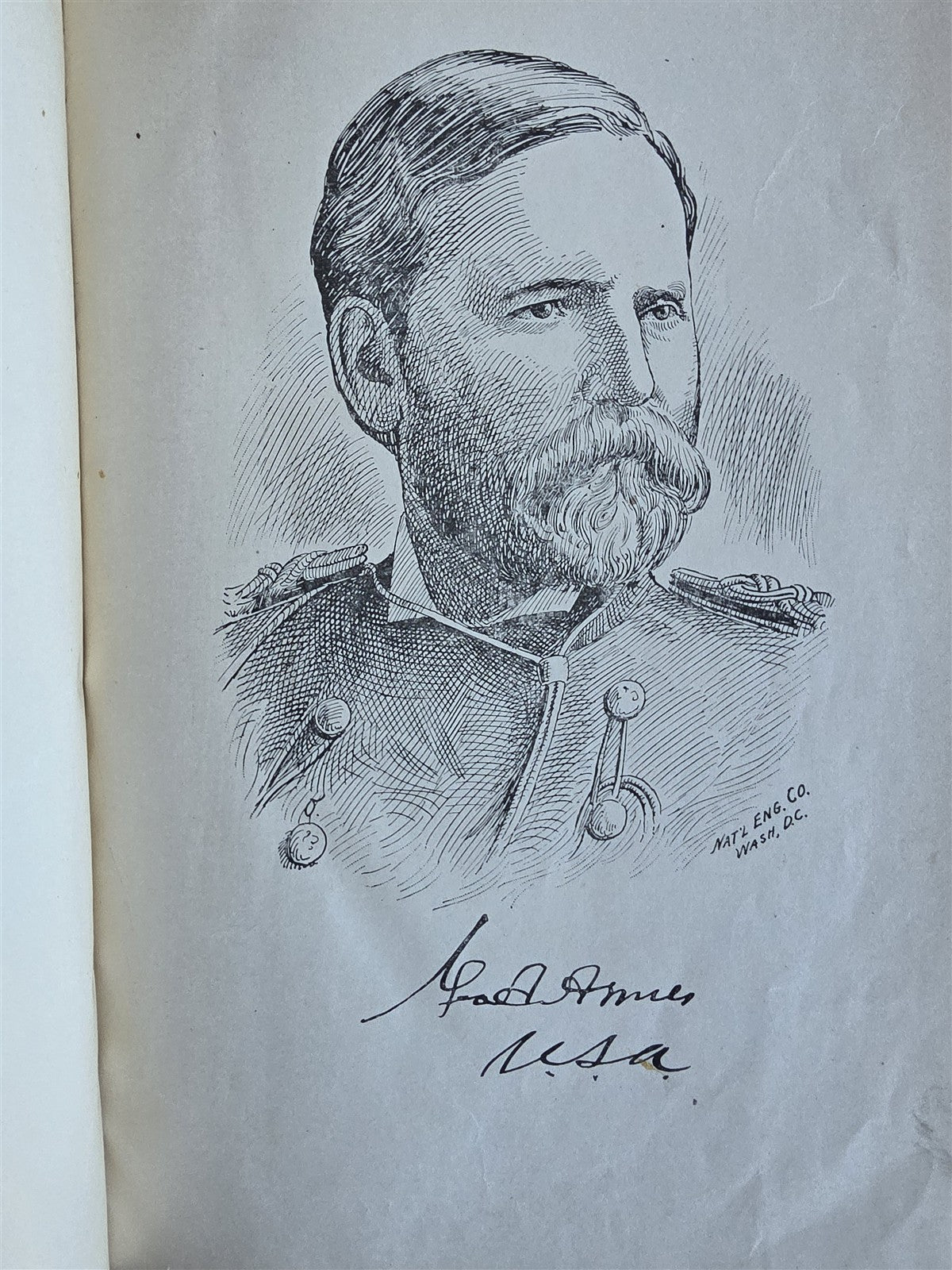 1900 UPS AND DOWNS OF AN ARMY OFFICER by Col. George ARMES antique ILLUSTRATED