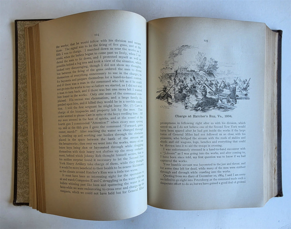 1900 UPS AND DOWNS OF AN ARMY OFFICER by Col. George ARMES antique ILLUSTRATED