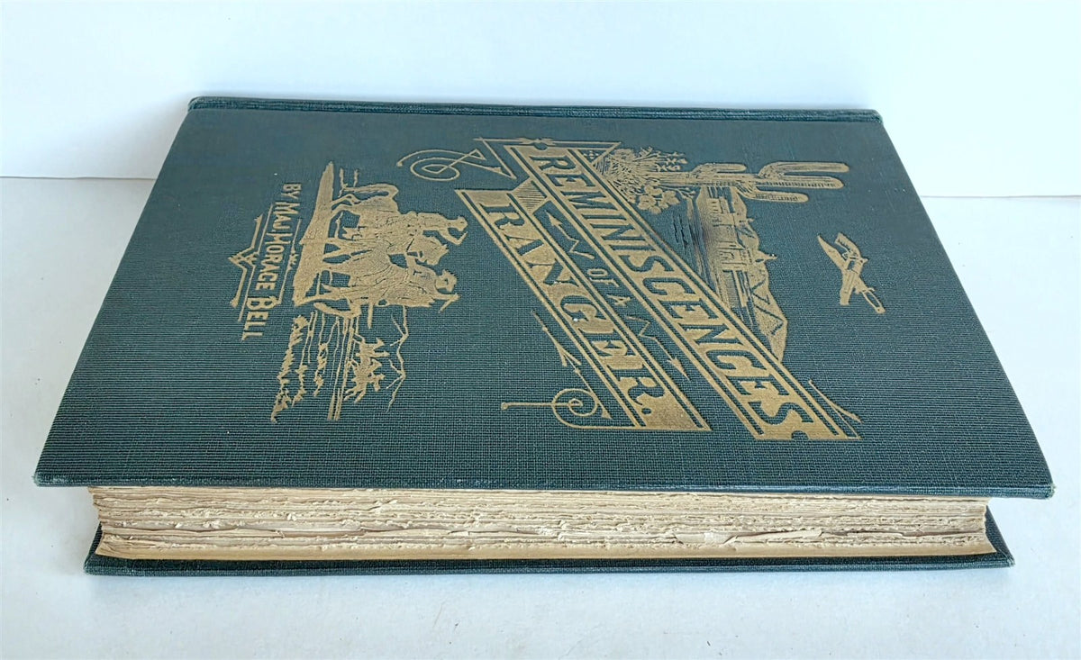 1927 REMINISCENCES of RANGER Early Times in South California antique ILLUSTRATED
