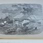1882 LIFE & PUBLIC SERVICES of AMBROSE BURNSIDE SOLDIER CITIZEN STATEMAN antique