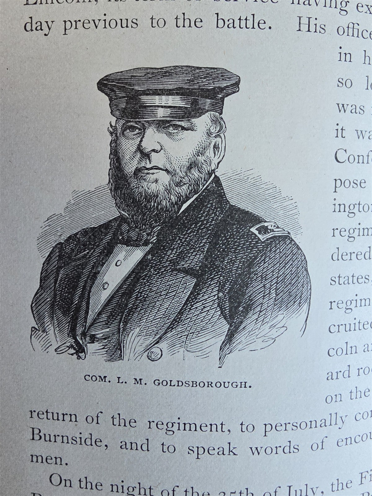 1882 LIFE & PUBLIC SERVICES of AMBROSE BURNSIDE SOLDIER CITIZEN STATEMAN antique