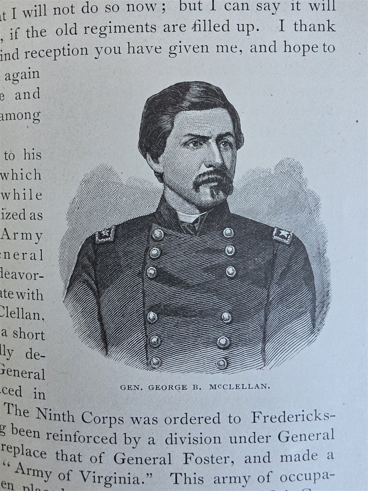 1882 LIFE & PUBLIC SERVICES of AMBROSE BURNSIDE SOLDIER CITIZEN STATEMAN antique