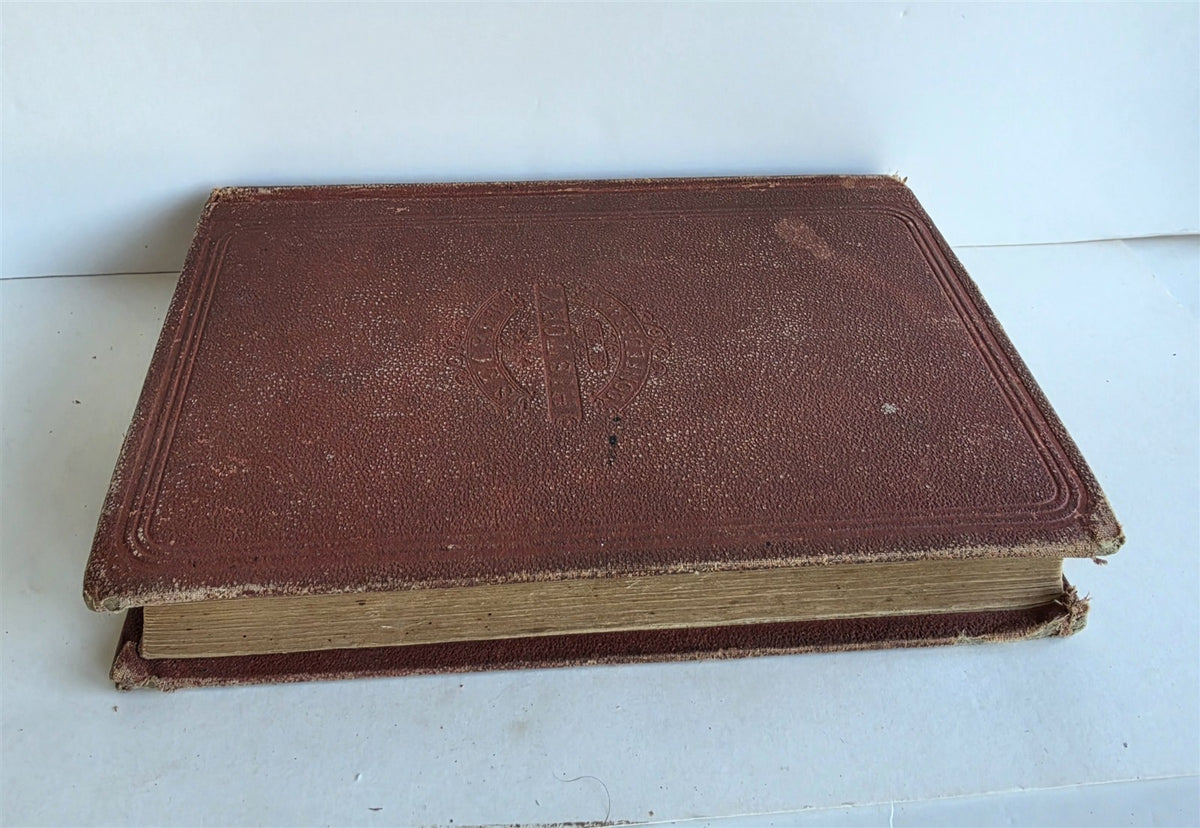 1869 LIFE OF JEFFERSON DAVIS w/ SECRET HISTORY of the SOUTH CONFEDERACY antique