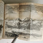 1656 HISPANIAE et LUSITANIAE antique ILLUSTRATED w/ MAPS vellum binding w/clasps